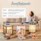 Scentsationals Scented Wax Fragrance Melts - Holiday Collection - Wax Cubes Pack, Home Warmer Tart, Electric Wickless Candle Bar Air Freshener - 2.5 oz (4-Pack)(Caramel Apple Spice)